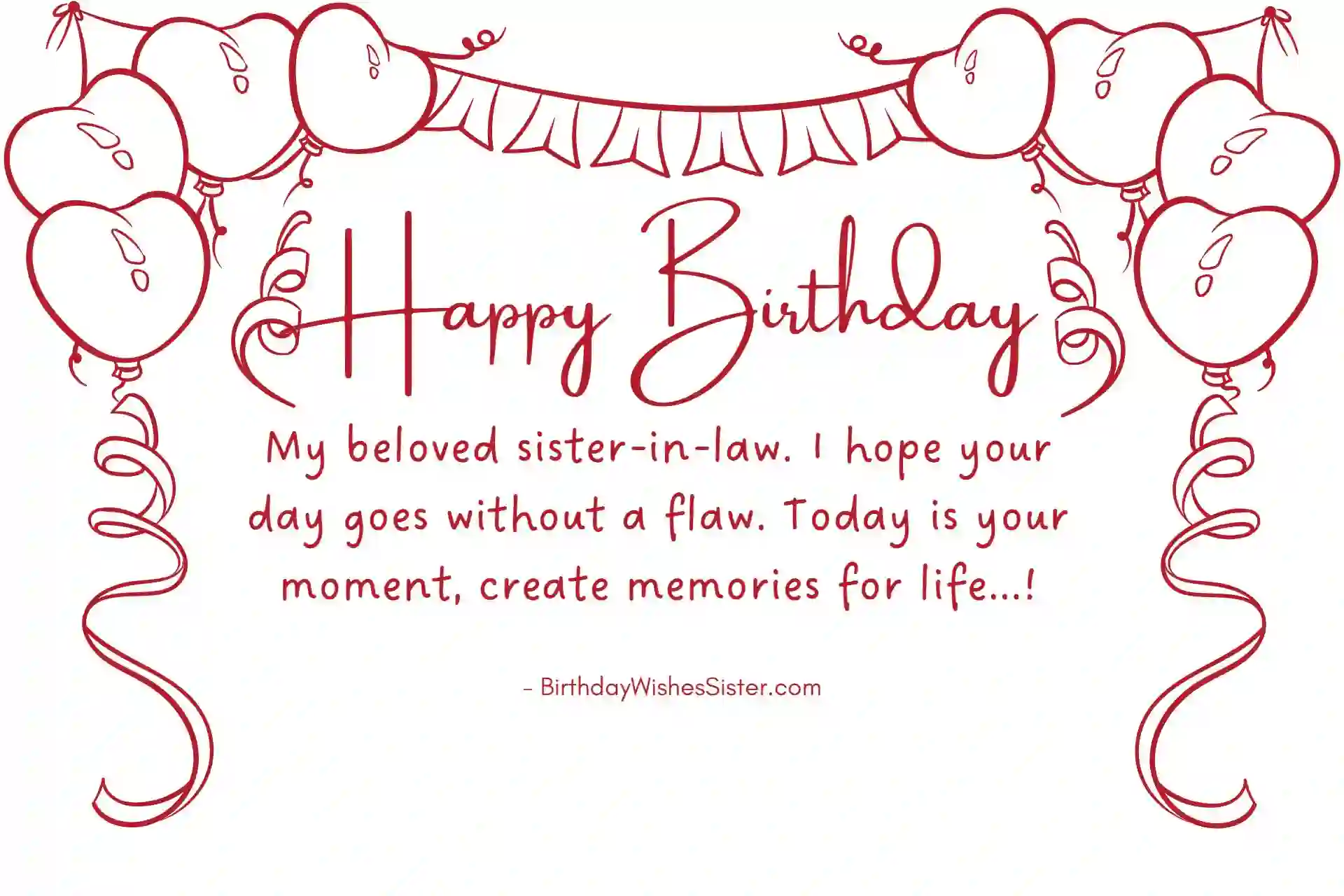 Best Birthday Wishes For Sister In Law