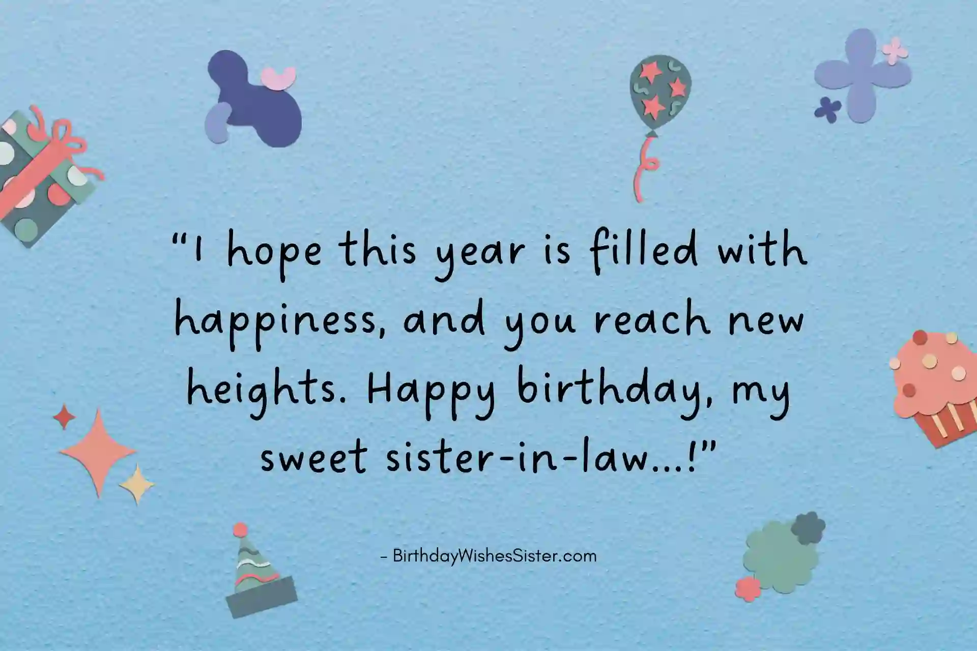 Birthday Message For Sister In Law