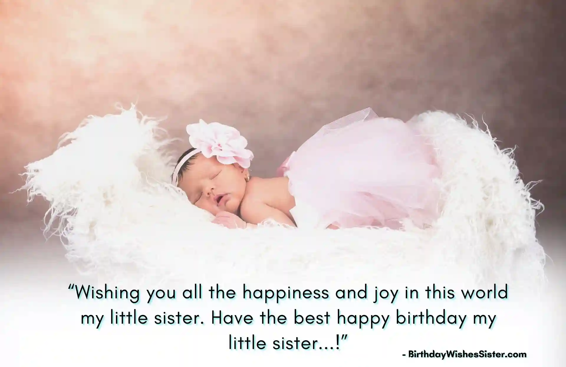 Happy Birthday Wishes For Little Sister