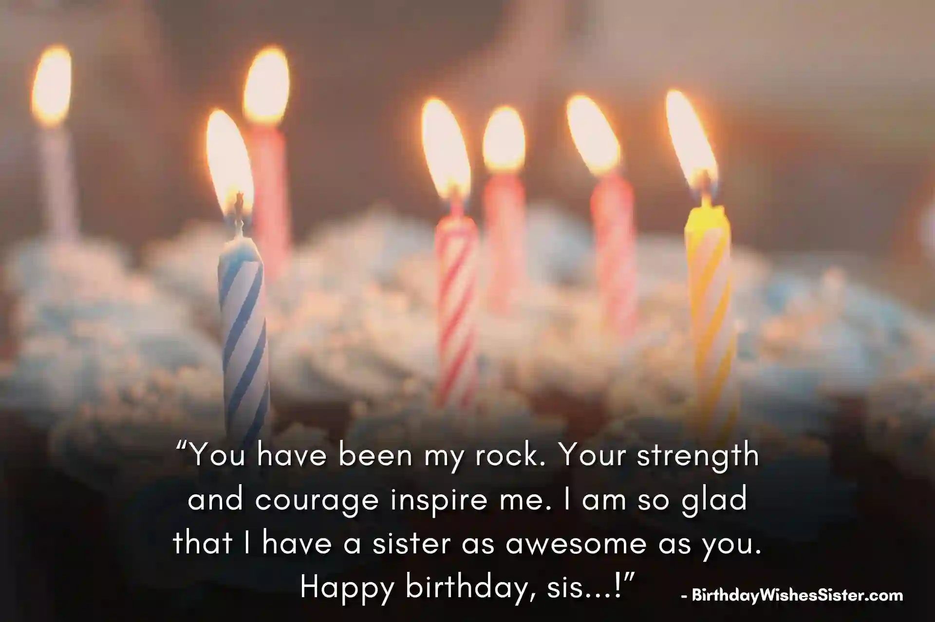 Heart Touching Lines For Sister Birthday