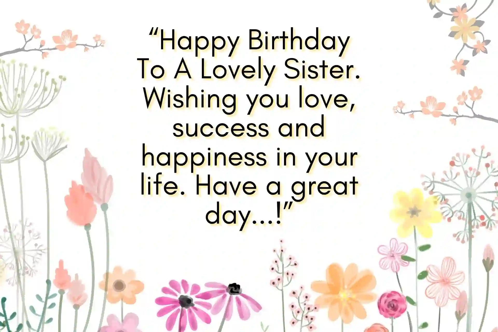 Funny Birthday Wishes Sister