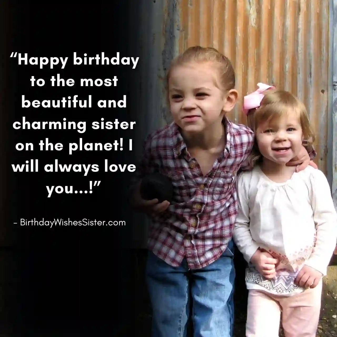 Birthday Wishes For Youngest Sister