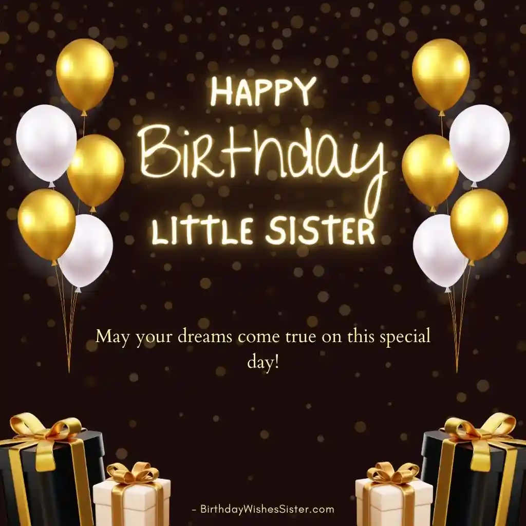 130+ Happy Birthday Little Sister Images, Pictures & Photos