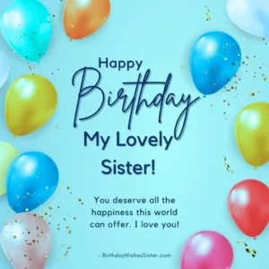 Happy Birthday Images For Sister Free Download, Birthday Wishes For Sister