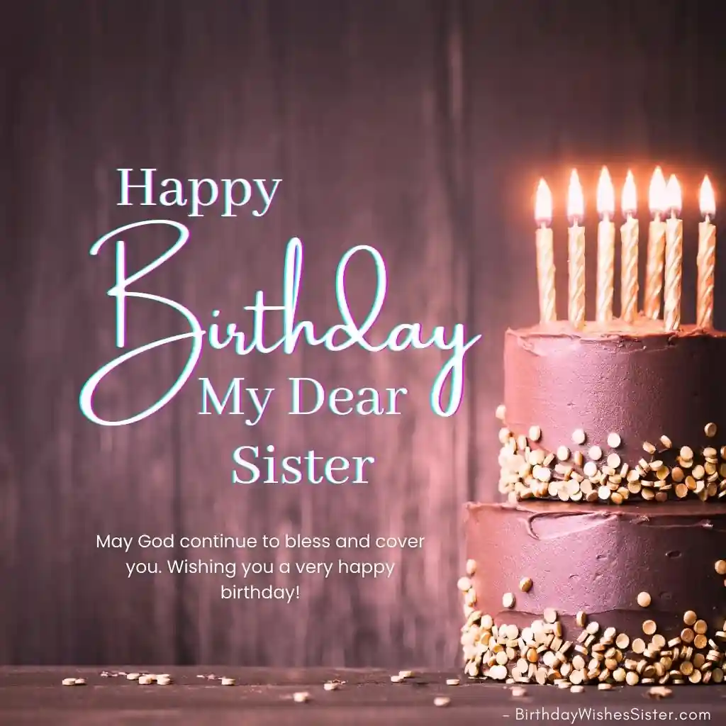 happy birthday my dear sister