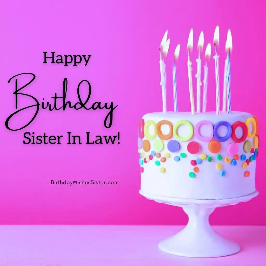 Happy Birthday Sister In Law Images Free, Birthday Wishes For Sister