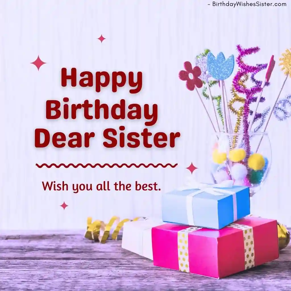 110+ Best Happy Birthday Sister Images & Pictures Free Download