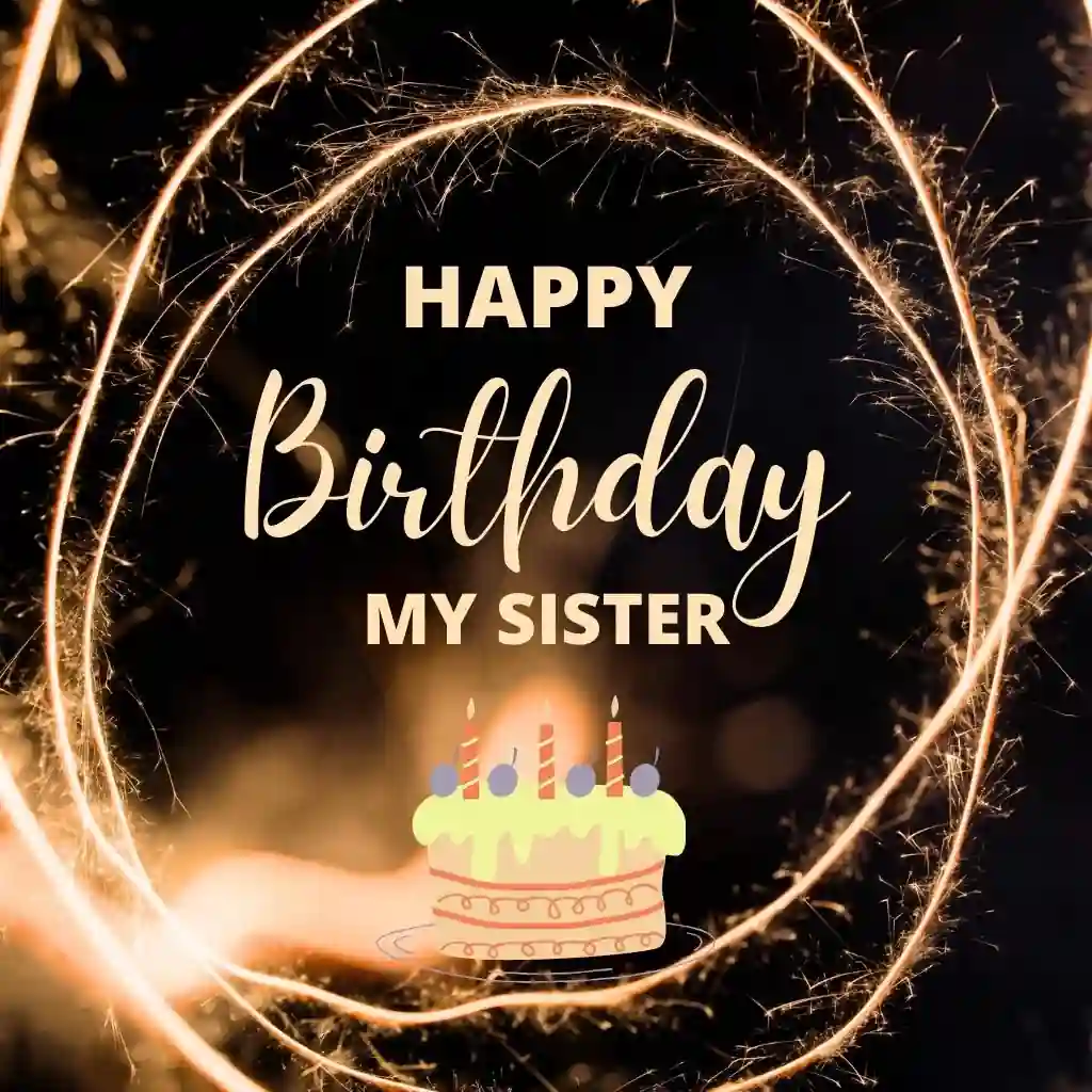happy birthday to sister - sister birthday wishes